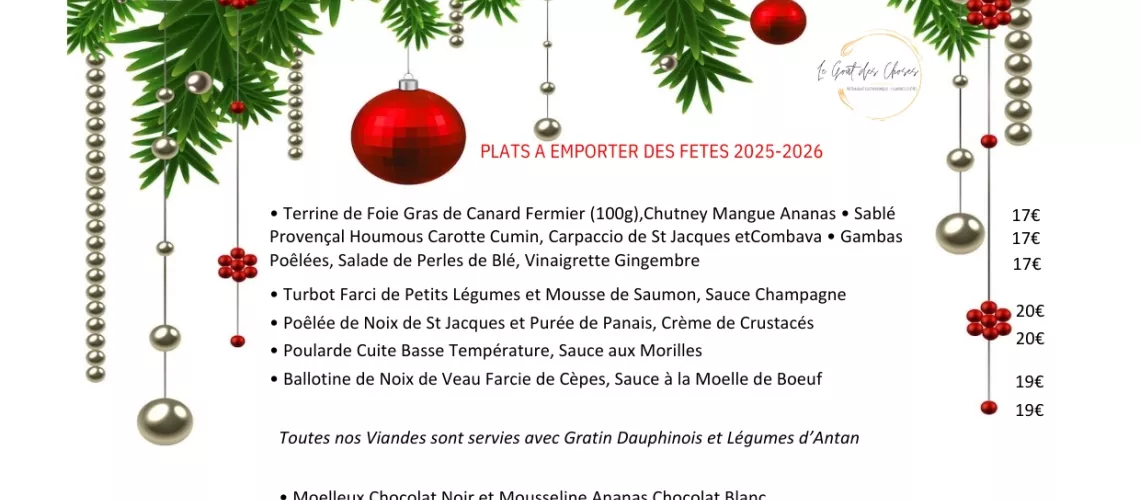 DRIVE  SPÉCIAL FÊTES