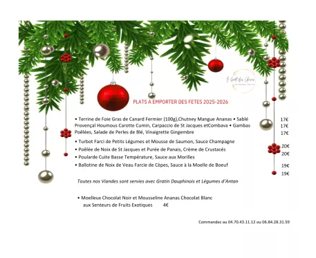 DRIVE  SPÉCIAL FÊTES